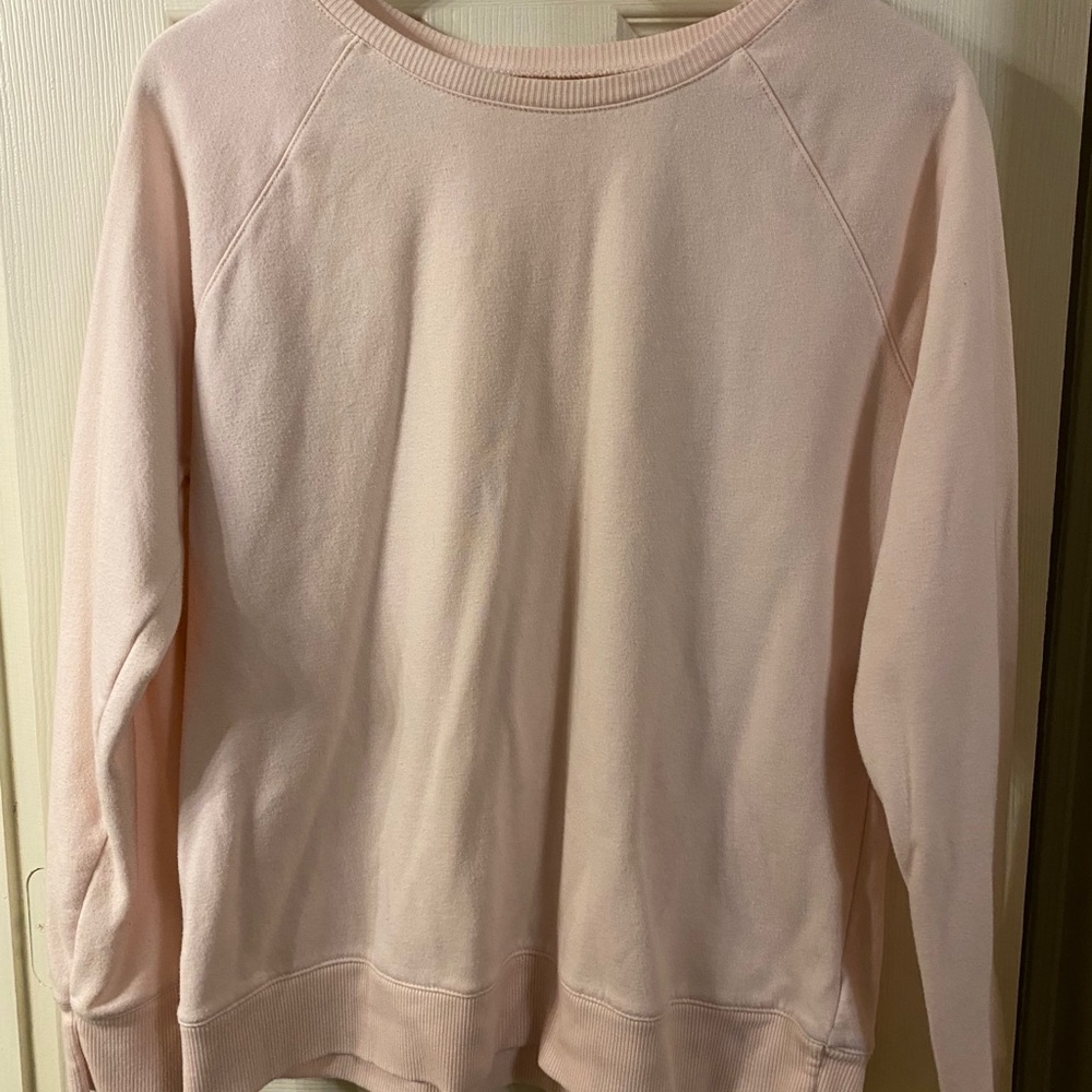 Light pink sweatshirt